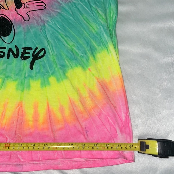 Neon Tie Dye My First Trip to Disney T-Shirt - Picture 4 of 8